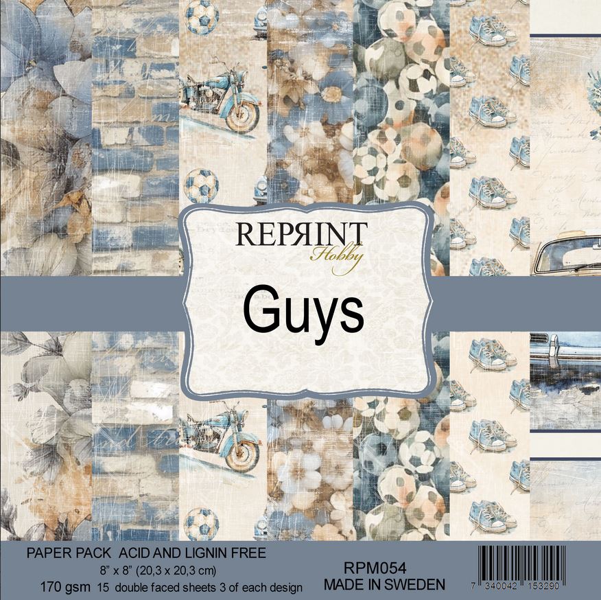 Reprint Guys 8x8 Paper Pack