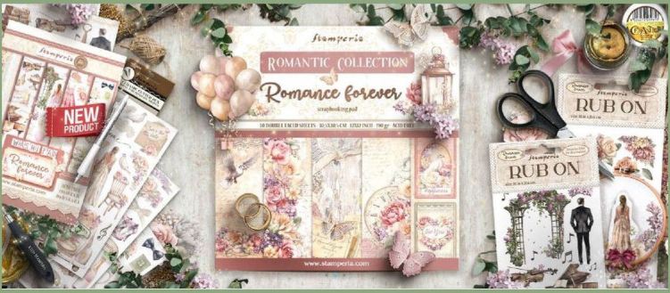 Stamperia - Romance Forever - Product Reveal 