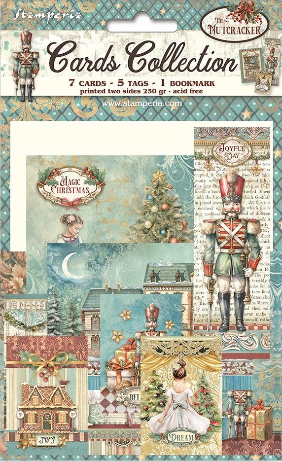 Stamperia The Nutcracker Cards Collection 