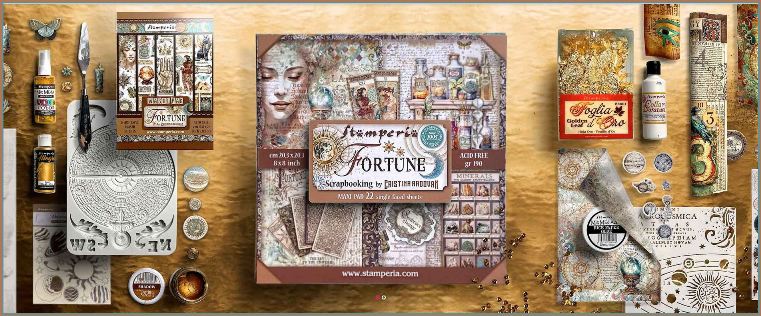 NOW IN STOCK: Stamperia Fortune