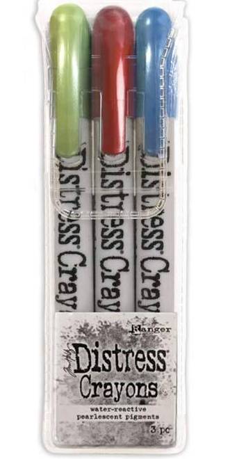 Tim Holtz Distress Crayons old color water-soluble crayons set hand account  color smudge painting art