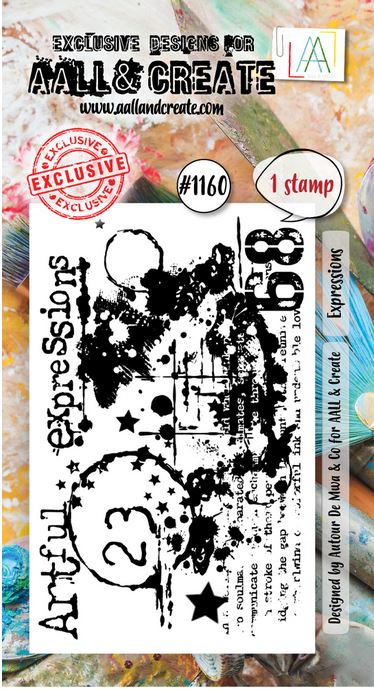 Aall and Create Stamp Set A8 Expressions (AALL-TP-1160)