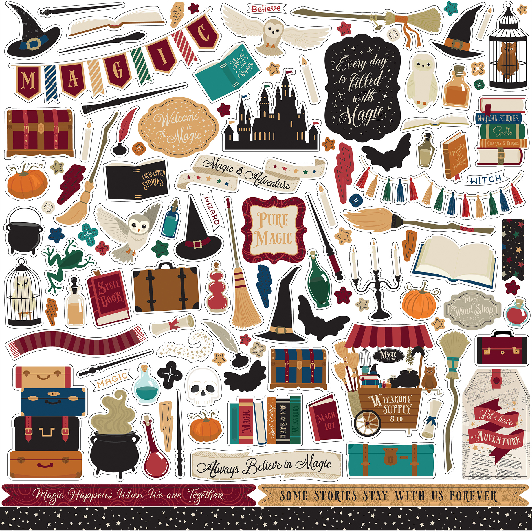Echo Park Witches & Wizards No.2 Collection Kit