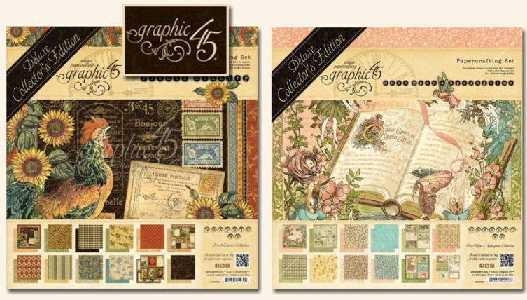Graphic 45 DeLuxe Once Upon a Springtime French Country