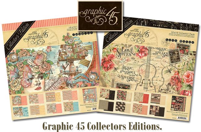 Graphic 45 Deluxe Imagine and Love Notes