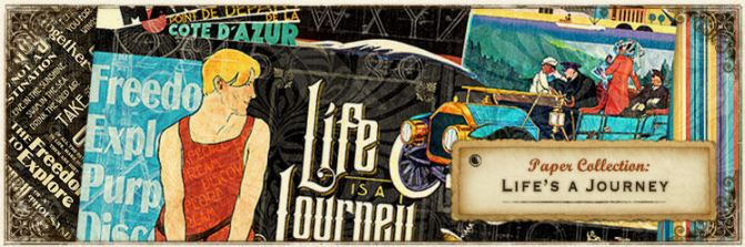 Graphic 45 Life's A Journey Double-Sided Cardstock 12x12 Find Adventure