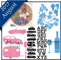 Marianne Design Dies and Accessories August 17 Releases