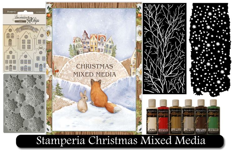 Stamperia Christmas Mixed Media