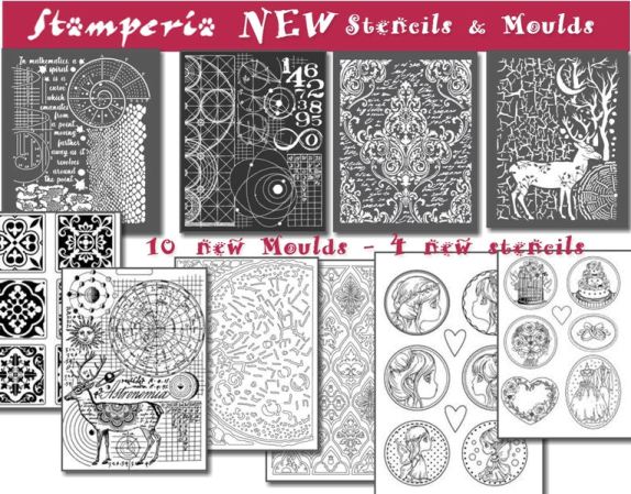 Stamperia Stencils and Moulds